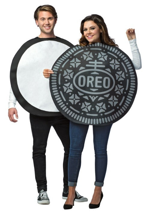 Oreo Cookie Couples Costume for Adults - US 0577