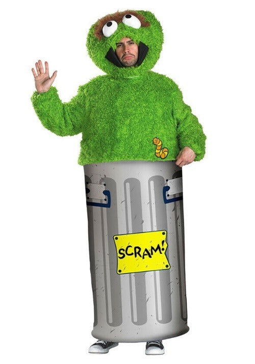 Sesame Street Oscar the Grouch Costume for Adults - US 2559