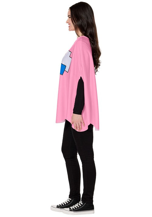Adult Pinky PAC-MAN Poncho Costume - US 4981