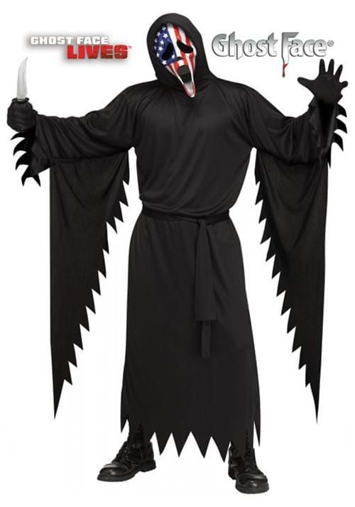 Adult Patriotic Ghost Face Costume - US 2236