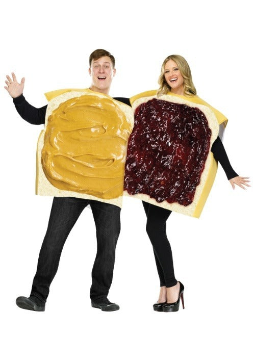 Adult Peanut Butter and Jelly Costume for Couples - US 2364