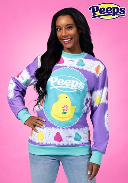 Adult Peeps Ugly Easter Sweater - US 2283