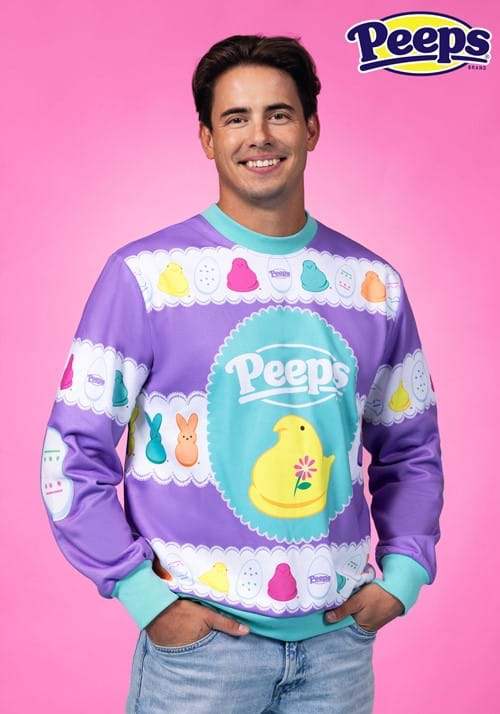 Adult Peeps Ugly Easter Sweater - US 2283