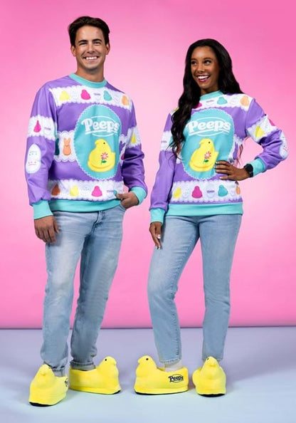 Adult Peeps Ugly Easter Sweater - US 2283