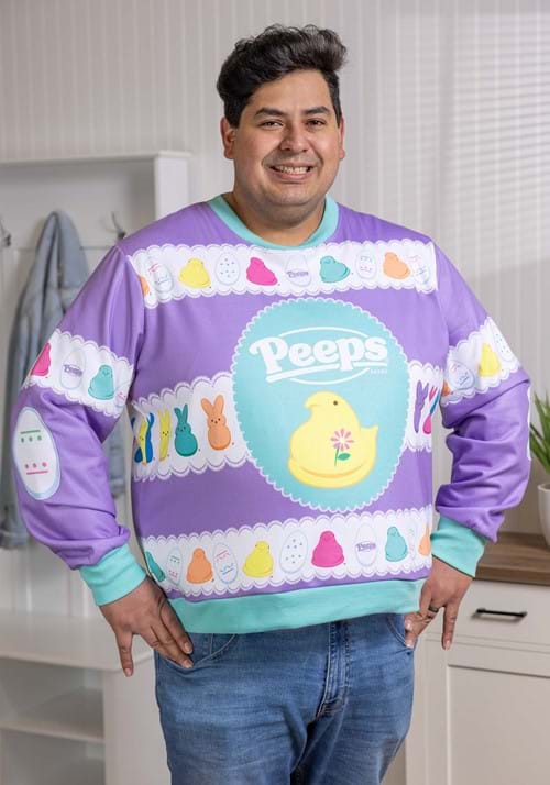 Adult Peeps Ugly Easter Sweater - US 2283