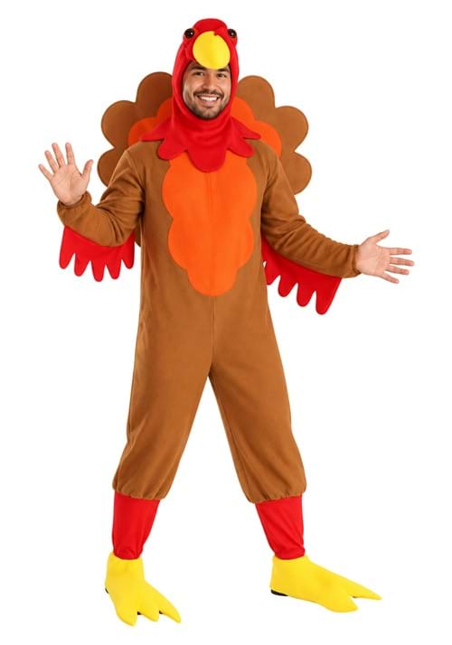 Perky Turkey Costume for Adults - US 3770