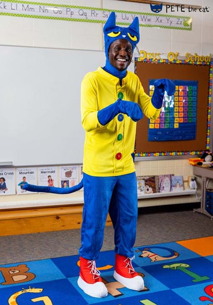 Pete the Cat Costume for Adults - US 9309