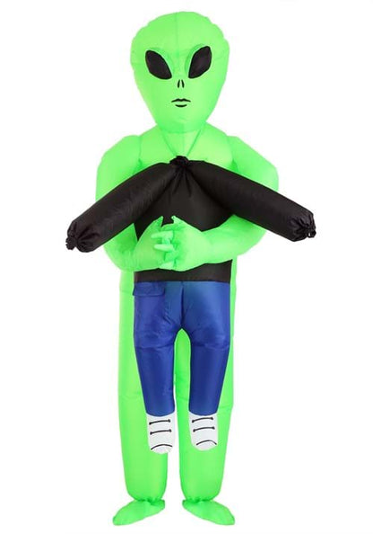 Adult Pick Me Up Alien Inflatable Costume - US 5598