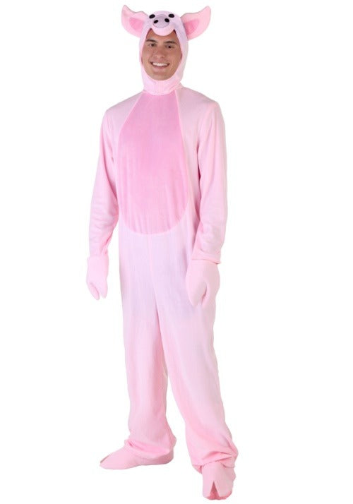 Pig Costume Jumpsuit for Adults - US 8460