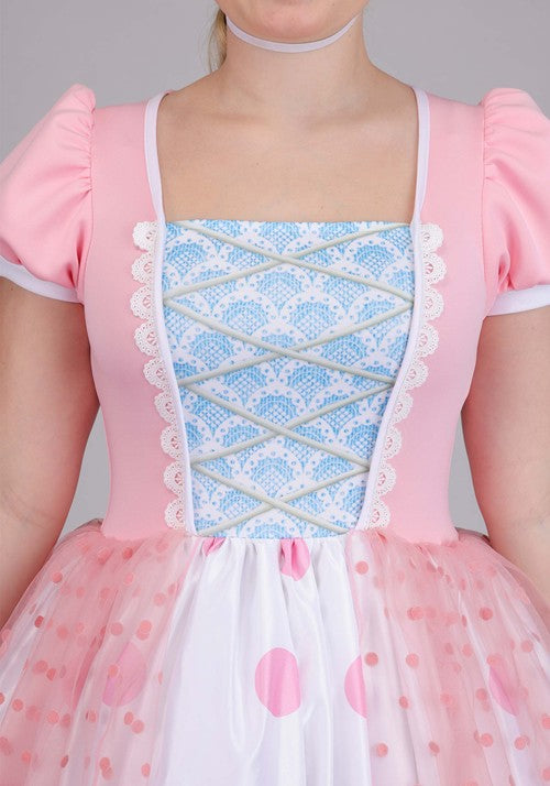 Women's Pixar Toy Story Bo Peep Costume Dress - US 9234