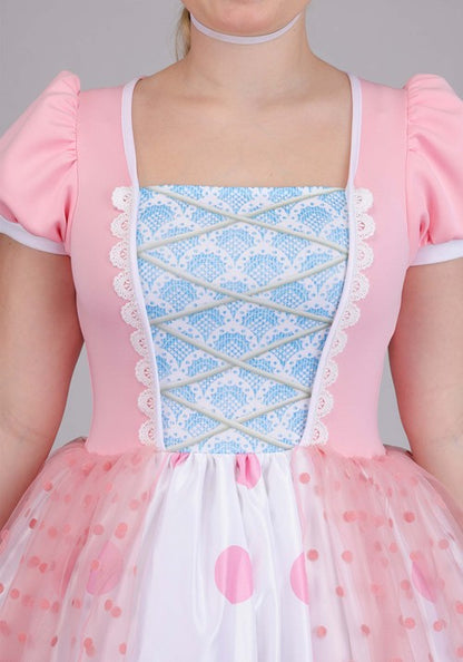 Women's Pixar Toy Story Bo Peep Costume Dress - US 9234