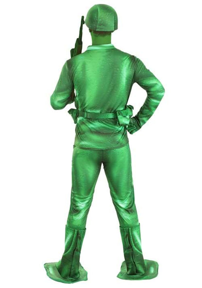 Adult Plastic Green Army Man Costume - US 9279
