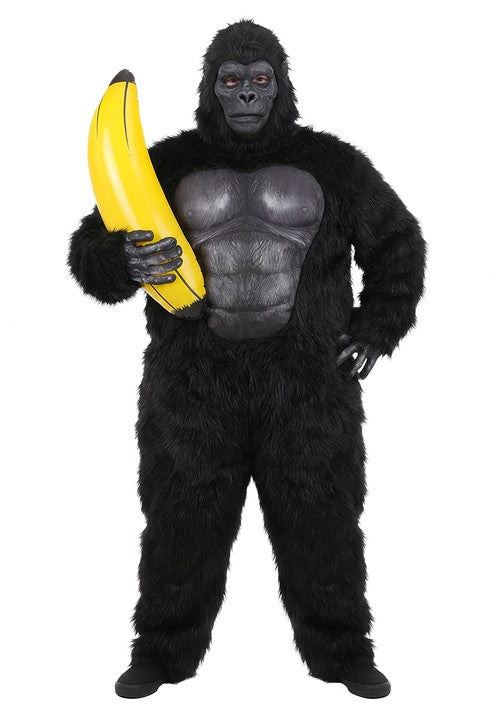 Plus Size Classic Gorilla Costume for Adults - US 5185
