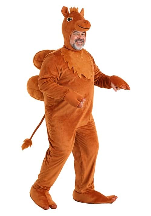 Plus Size Camel Jumpsuit Costume for Adults - US 8817