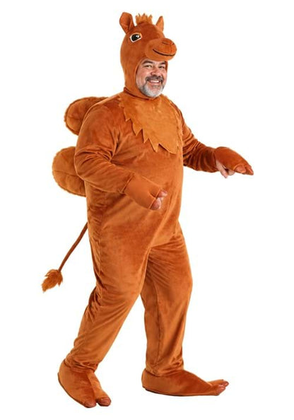 Plus Size Camel Jumpsuit Costume for Adults - US 8817