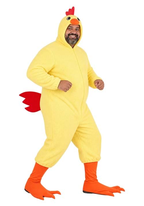 Plus Size Cluckin' Chicken Costume for Adults - US 4684