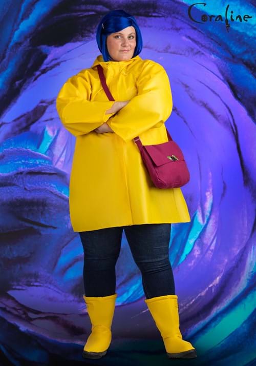 Coraline Adult Plus Size Costume - US 7681