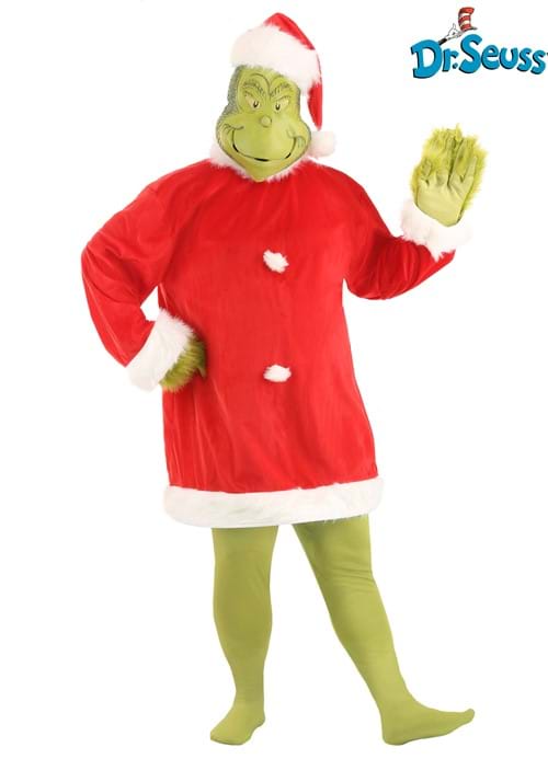 Plus Size Grinch Costume - US 5200