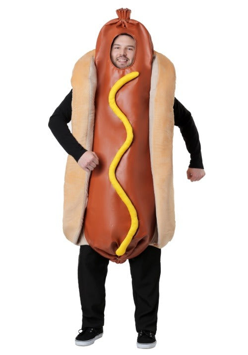 Plus Size Hot Dog Costume for Adults - US 7784
