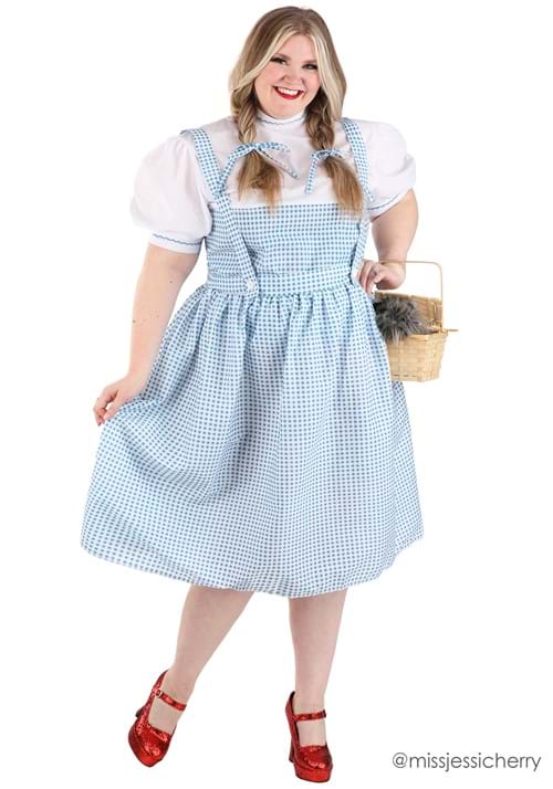 Women's Plus Size Kansas Girl Costume Dress - US 2386