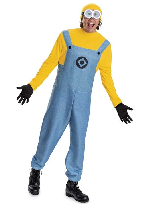 Plus Size Despicable Me Minion Adult Costume - US 1233
