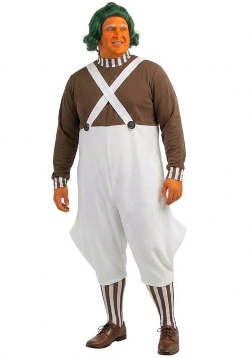 Adult Plus Size Willy Wonka Plus Size Oompa Loompa Costume - US 5381