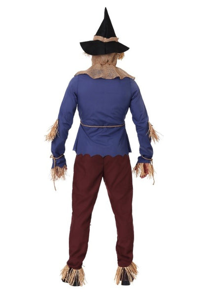 Plus Size Patchwork Scarecrow Costume for Adults - US 5916