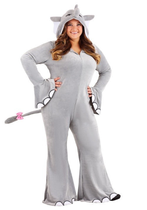 Plus Size Wild Elephant Women's Costume - US 4579
