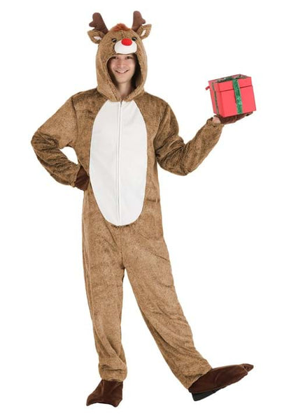 Adult Plush Reindeer Costume - US 7333