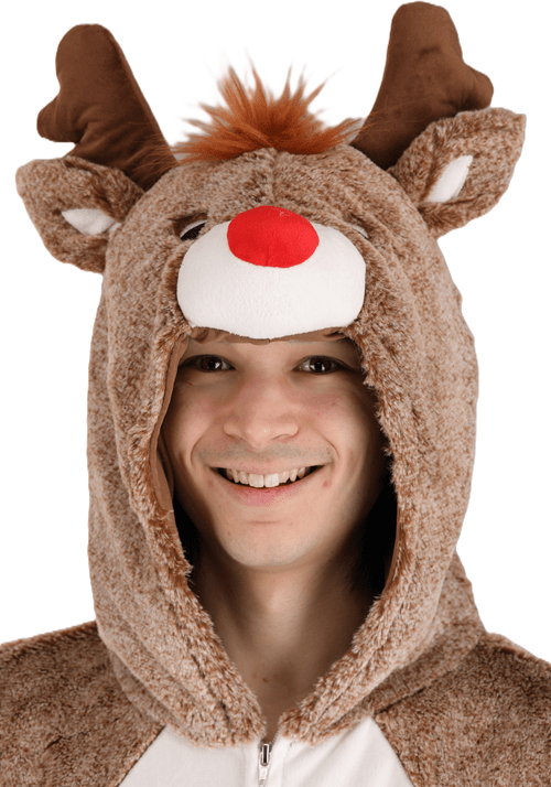 Adult Plush Reindeer Costume - US 7333