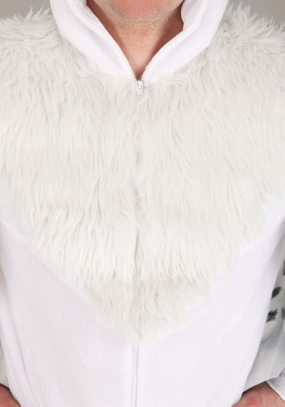 Plush White Owl Costume for Adults - US 6159