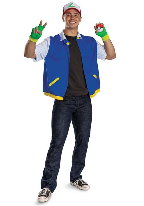 Adult Pokémon Ash Ketchum Accessory Kit - US 5076