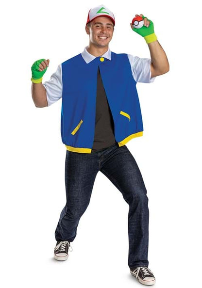 Adult Pokémon Ash Ketchum Accessory Kit - US 5076