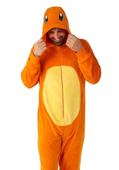 Pokémon Charmander Costume Onesie for Adults - US 8517