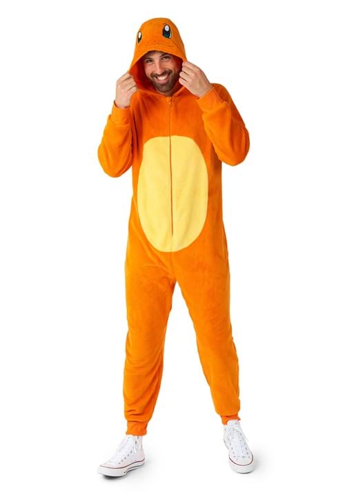 Pokémon Charmander Costume Onesie for Adults - US 8517