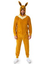 Pokémon Eevee Costume Onesie for Adults - US 8724