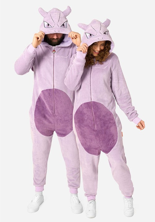Adult Opposuits Pokemon Mewtwo Costume Onesie - US 0856
