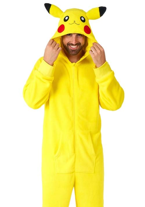 Pokémon Pikachu Costume Onesie for Adults - US 3748