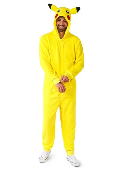 Pokémon Pikachu Costume Onesie for Adults - US 3748