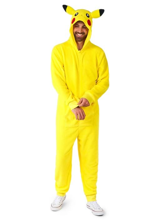 Pokémon Pikachu Costume Onesie for Adults - US 3748
