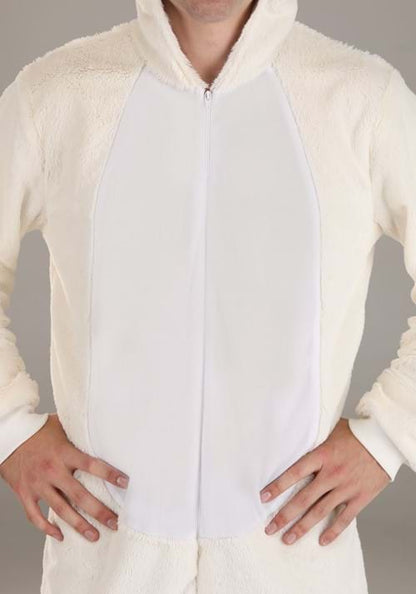 Polar Bear Costume Onesie for Adults - US 3757