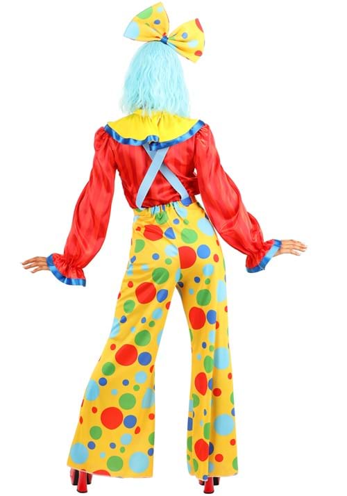 Posh Polka Dot Clown Costume for Women - US 5171