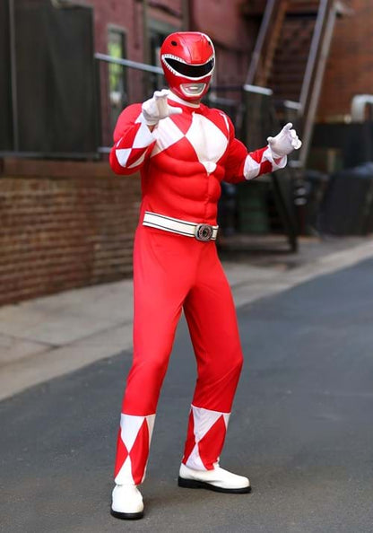 Power Rangers Red Ranger Men's Muscle Costume - US 6899