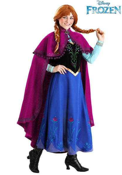 Women's Premium Disney Frozen Anna Costume - US 0945
