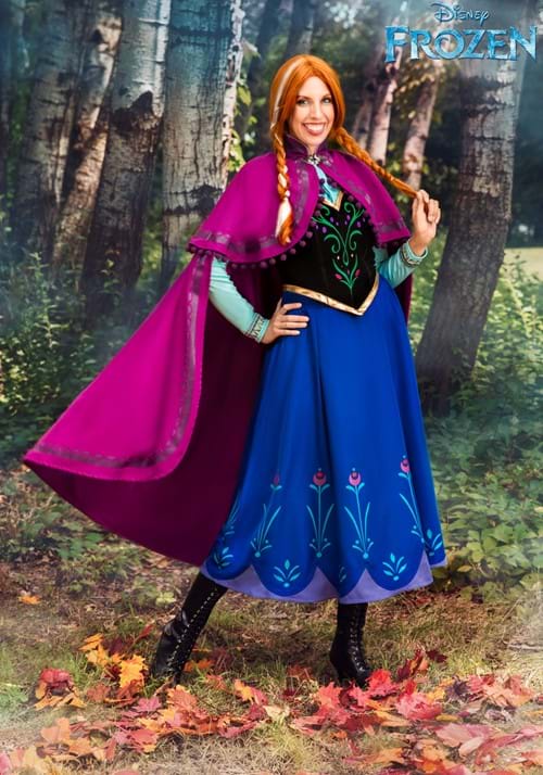 Women's Premium Disney Frozen Anna Costume - US 0945