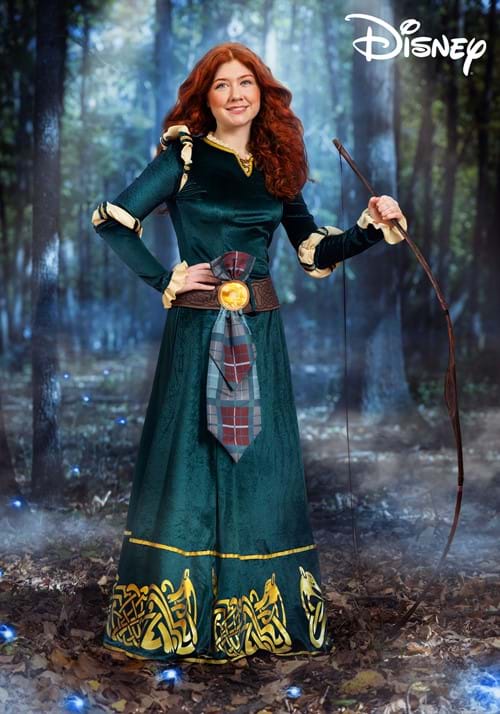 Premium Disney Merida Costume Dress for Women - US 1849
