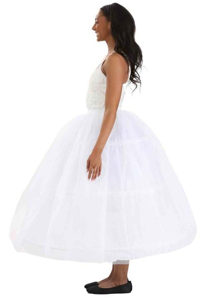 Premium Full Length Women's Petticoat Costume Accessory - US 3961