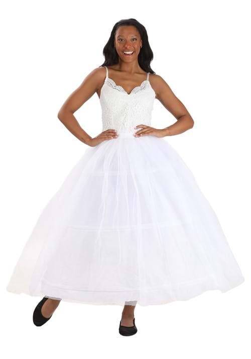 Premium Full Length Women's Petticoat Costume Accessory - US 3961