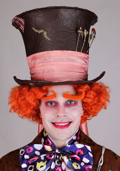 Adult Premium Live Action Disney Mad Hatter Costume - US 1972
