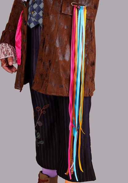 Adult Premium Live Action Disney Mad Hatter Costume - US 1972